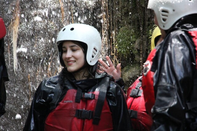 Home rafting peru waterfall moment