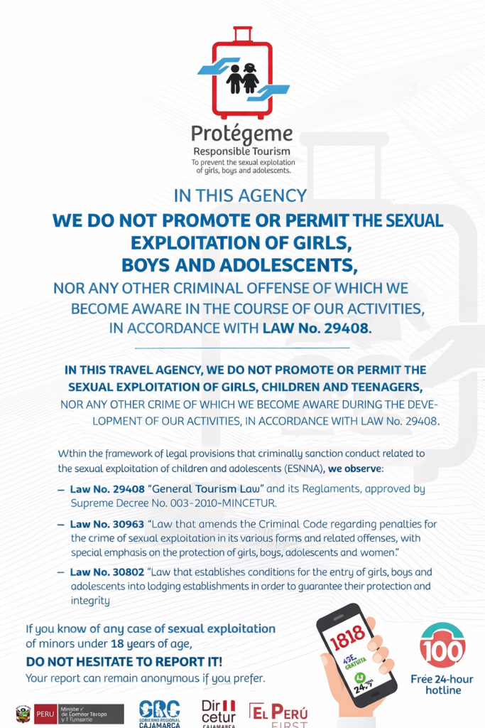 travel agency child protection policy peru 1